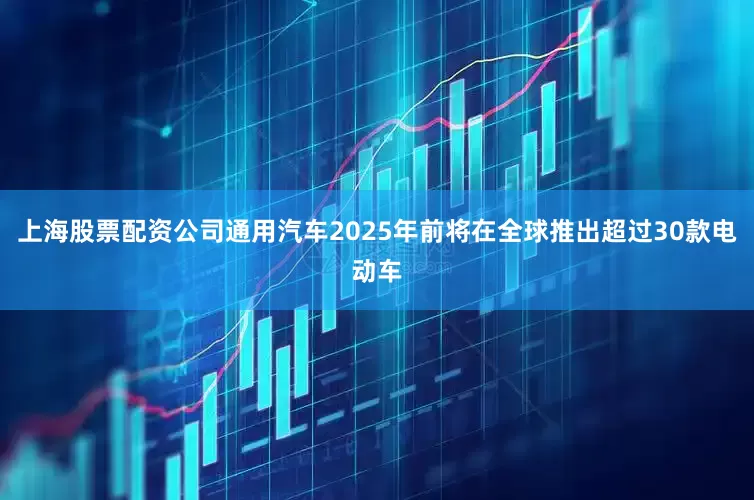 上海股票配资公司通用汽车2025年前将在全球推出超过30款电动车